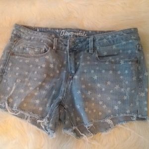 Cut off shorts with star 🌟 pattern